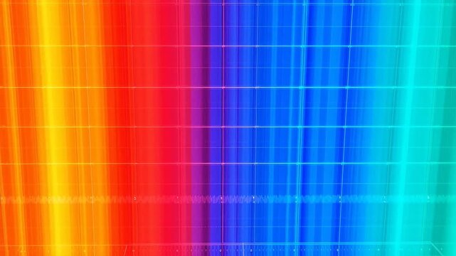 Transformer Position Encoding Heatmap Visualized