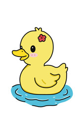 Fototapeta premium Cute Little Duck