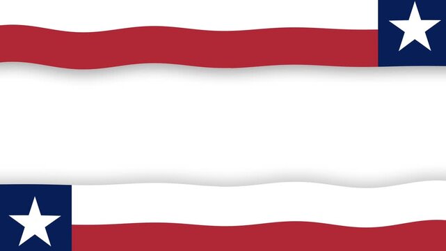 Texas Flag Border Frame Background Template for Lone Star State Celebrations.