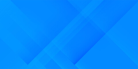 Fototapeta premium Abstract blue geometric banner background. Dynamic shapes composition. Vector illustration