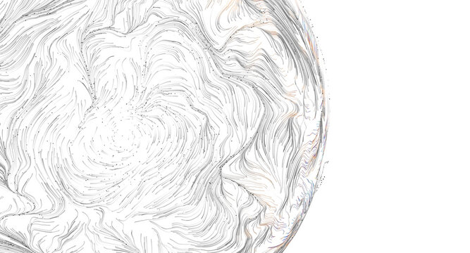 Intricate swirling line art creating a dynamic abstract background texture