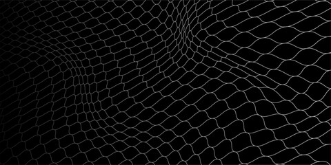 Net pattern. Vector silhouette of rope net. Soccer, volleyball, tennis, and tennis net pattern. © nuris