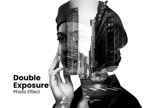 Double Exposure Photo Effect