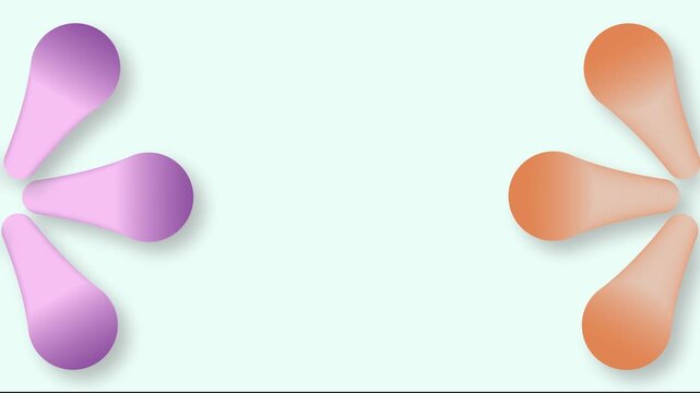 A short, looping animation of a simple windmill with soft color gradients&mdash;perfect as a background for presentation titles or film intros.