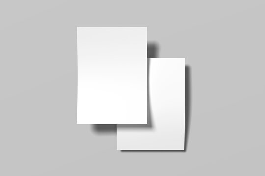Elegant Flyer Blank Mockup for Branding