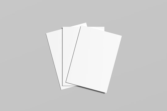 Elegant Flyer Blank Mockup for Branding