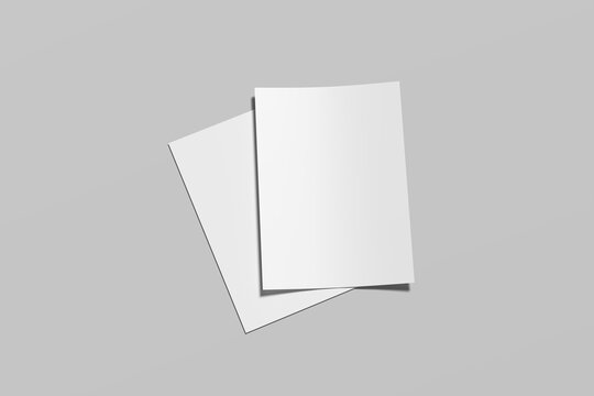 Elegant Flyer Blank Mockup for Branding