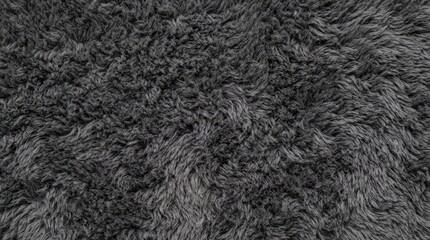 Fototapeta premium Gray textured fluffy fabric background closeup