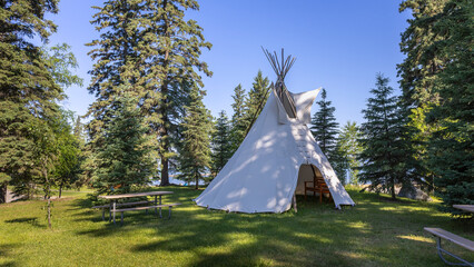 Traditional Indigenous Tipi © Jolanta