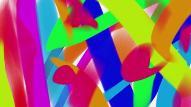 Bright moving background, beautiful animation for design