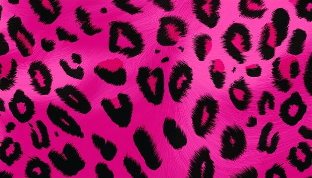 pink leopard print pattern trendy animal skin texture for fashion design textile packaging wallpapers and stylish backgrounds