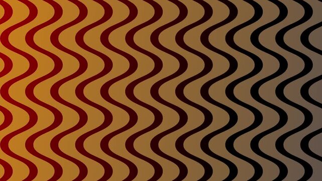 Abstract Wavy Vertical Stripe Gradient Animation Background in 4K