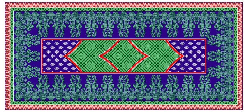 Set aus vielf&auml;ltigen nahtlosen Mustern mit floralen, ethnischen und abstrakten Motiven