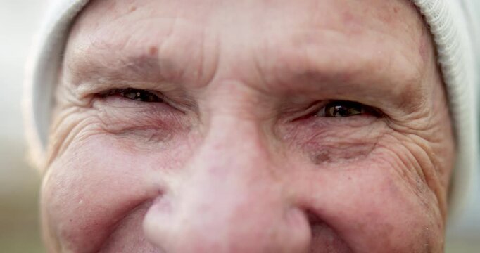 Wellness, eyes and face of senior man with optometry, optical care and glaucoma test for health. Happy, portrait and elderly person in retirement with weak eyesight, vision or cataract removal.