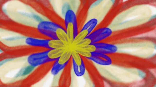 Bright moving background, beautiful animation for design