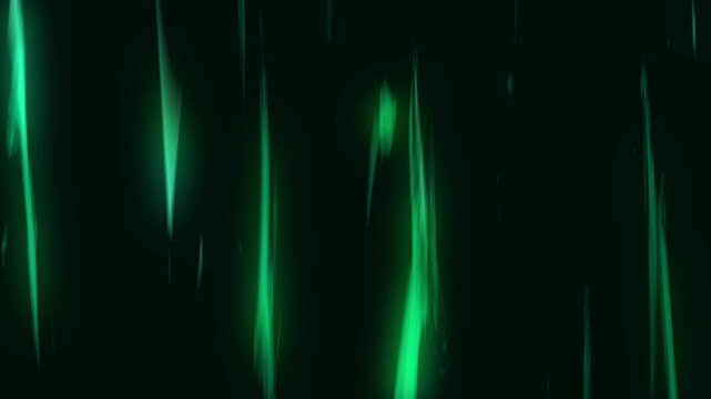 Abstract Green Elegant Background flow glow