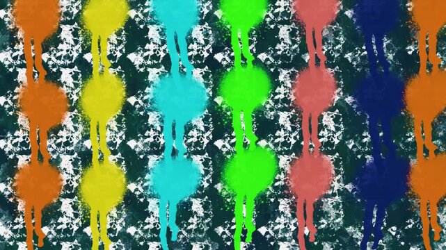 Bright moving background, beautiful animation for design