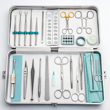 Surgical Instruments & Surgery Gear Set