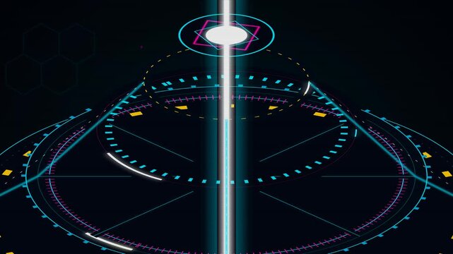 Science Technology Isometric Particle Collider Fusion Reactor Loop