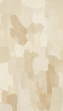 Abstract textured brushstrokes in various shades of neutral beige and cream creating a subtle artistic pattern