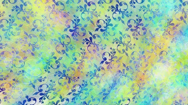 Bright moving background, beautiful animation for design