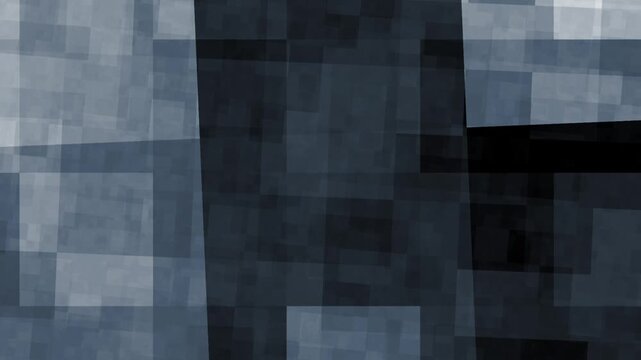 Monochrome Pixel Block Motion Background
