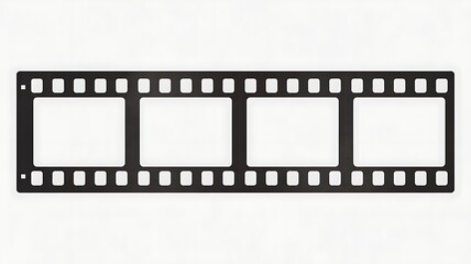 Fototapeta premium film strip isolated on white
