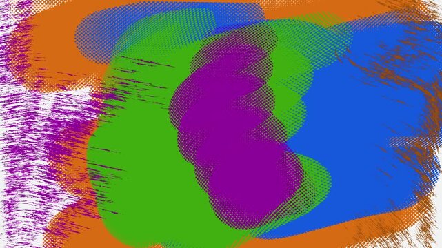 Bright moving background, beautiful animation for design