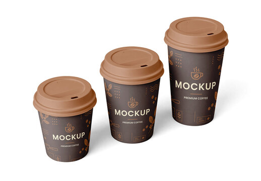 Paper Coffee Cup Mockup