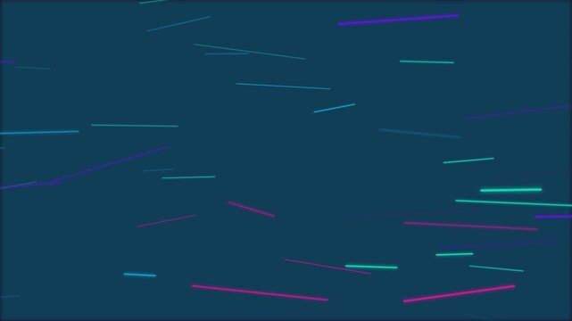 Abstract Hyperspeed Flow Seamless Loop with solid theme