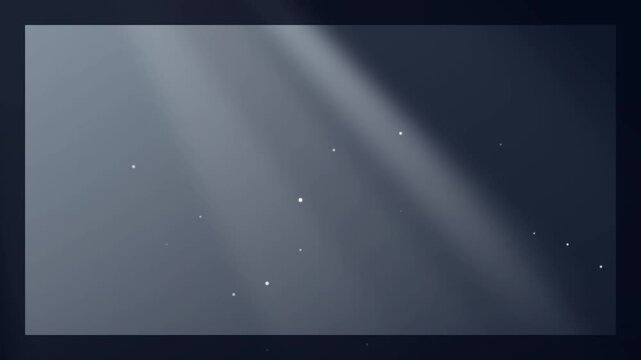 Cinematic Dust Particles in God Light Rays Background