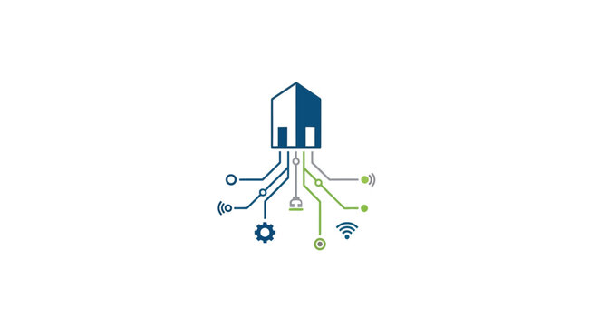 Smart Home Automation System Control Hub.