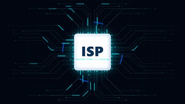 Digital ISP Secure Core System Processor Chip Concept