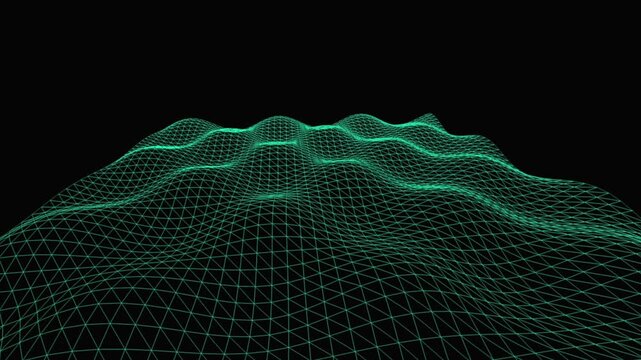 Digital illustration of a powerful computer graphics card with three cooling fans for a gaming hardware animation