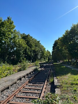 railway in the countryside