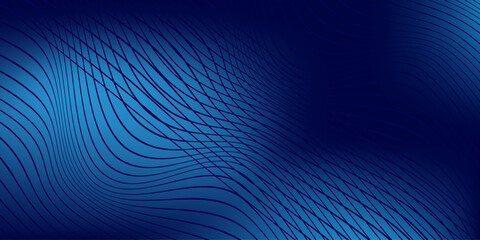 Modern magic blue blur abstract background, with vignette design abstract art © ridhoi
