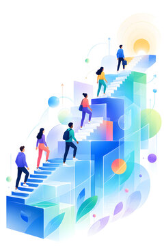 Happy International Youth Day 2026 Modern Abstract Typography Poster with Vibrant Blue Gradient Vector Design