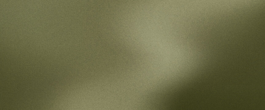 Khaki green brown silk satin. Gradient. Olive color. Еlegant abstract background for design, text. Light dark shade. Matte, shimmer. Curtain. Drapery. Fabric, cloth texture. Army military.