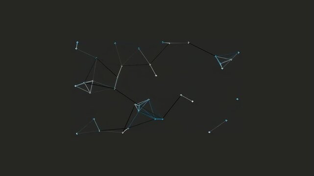 Abstract Network Connection Background Loop