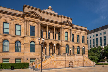 Obraz premium des moines, iowa