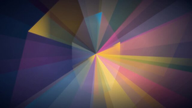 Abstract Luxury Crystal Facets Prismatic Background