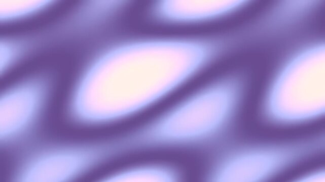 Abstract Wavy Purple and White Background Loop