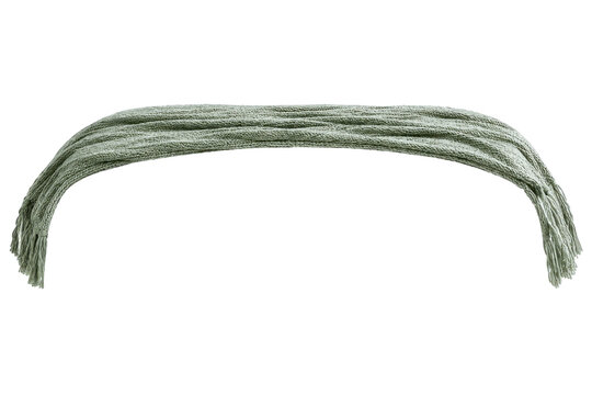 Olive Fringed Bed Throw Soft Luxury Bedroom Textile Accent