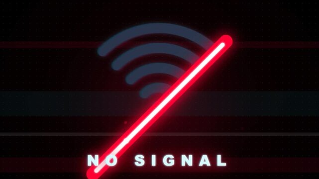 Technology No Signal Broken WiFi Connection Error Glitch Hack Loop