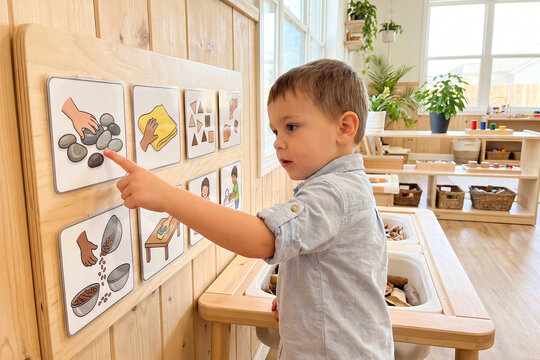 Interactive Animal Picture Cards for Preschool Visual Learning