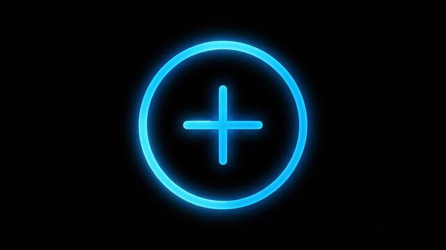 cross on blue background