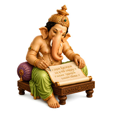 Happy Ganesh Chaturthi Festival for Invitation, Poster, Social Media Post Design Background	