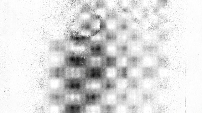 scanned paper, Halftone faded gradient texture. Grunge halftone grit background. White and black sand noise effect overlay background	