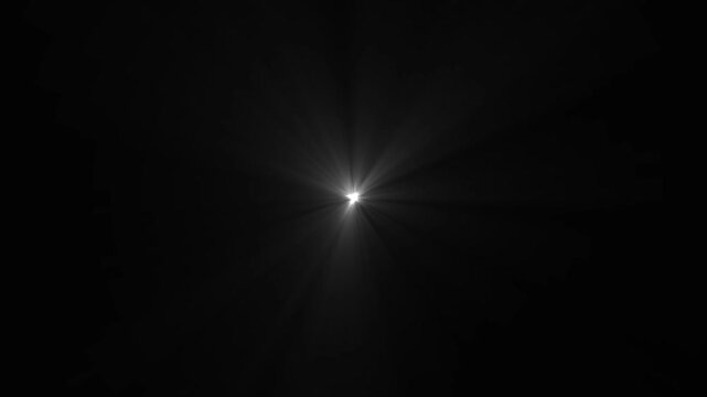 Abstract CC Light Rays Glow Animation. Animations of the Sun's rays. Shine or sun effect on white cc light ray. sun effect on black screen cc light 4k video