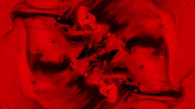 red cosmic acid psychedelic abstract background swirl wave morphing Intro overlay vj template mist flow